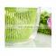 Large capacity household kitchen organizer new design manual plastic fruit mixer salad dryer vegetable spinner washer