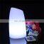 led color changing table lamp egg shaped restaurant hotel rechargeable cordless led table night light lamp