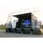 HUAYUAN T255-6 hydraulic outdoor Mobile stage truck for concert events