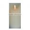 set of 3 remote control paraffin wax moving flame led electric memorial candle