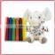 New Arrival Good Quality Washable Painting Plush Toy/Diy Painting Plush Toy For Kids
