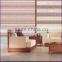 Wholesale Roller type and 100% Polyester Material American Style Stripe Zebra Blinds Fabric