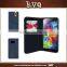 Crossing Pattern PU Leather Flip Phone Cover for Samsung Galaxy S6 Edge