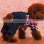 Wholesale pet jeans dog suspender trousers