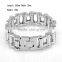 High polished 316L stainless steel jewelry fashion men bike chain bracelet