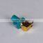 Fakra "Z" Plug Male PCB Right Angle RA Waterblue /5021 Neutral Coding