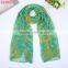 SF003 2015 New hot 160*70cm High quality green cashew nut Style the Silk Floss Women Scarf Shawl