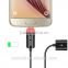 Bulk price For Samsung Fashion Smart Changing Light LED reversible USB Cable