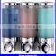 triple wall mounted hand sanitizer dispenser