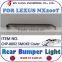 BODY KIT LED RED Brake Rear Bumper Tail LIGHT For For LEXUS NX200T