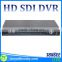 China alibaba trusted supplier cheap hd cctv dvr 4CH 1080P 720P HD SDI DVR CCTV recorder 2 HDD support