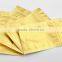 METALISED Gold Color Aluminum Foil Bag Pouches