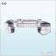 Single Pivot Glass-to-Glass Swivel Fitting