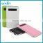 Smart touch screen power bank slim poymer battery mini power bank charger 4000mah