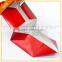Snack Red And Glod Flat Paper Box