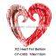 2016 Wholesale XO Pattern Shape Foil Balloon Love Occasion Party