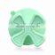 promotional fashion design silicone sucker silicone rubber sucker, silicone suction cup with Four Leaf Clover