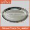 Oval tray for food stainless steel oval plate/dinner tray/egg tray