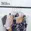 Cheap Custom Supermarket Non-slip Wire Metal Chrome Clothes Hangers for Laundry