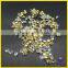 Cheap white color glass rhinestone point back for alphabet letter