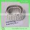 Small wicker basket with plastic liner
