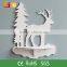 Fashion Fireproof Shelf Rack, Good Quality Carved Deer Style Plastic Wall Shelf