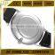 VAGES Brand Vintage Watch for Men Women Leather Black White ultra thin watch