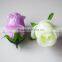 pink silk rose buds small