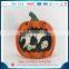 Customized Polyresin Wholesale Artificial Resin Halloween Pumpkin Candle Light Holder