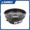SUNNEX Hot Sale Round Electric 6.8ltr Chaffing Dish Set