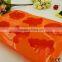 6 Caviity Santa and Stocks Shape Silicone Cake Mould Muffin Cup Soap Mould Chocolate Mould Baking Tray
