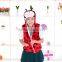 beautiful promotional red/black customized plush ladybug animal shaped clothes/clothing/dress/garment