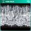Width 5.0 Centimeter White Chantilly Eyelash Woven Swiss Trim French Lace