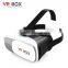 VR Box 2nd Generation Enhanced Version Virtual Augmented Reality Cardboard 3D Video Glasses Headset with 6 Inch Android
