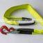 2T Polyester endless Web lifting Sling with eye hook, heavy-lift strap for lifting tire and oil can