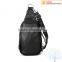 2016 soft PU chest bag, single strap bag and men's backpack