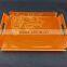 plexiglass serving tray for promotional tabletop/desktop/countertop souvenir gift
