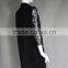 Custom black sheep fur vest sheep shearling coat wool fur jacket