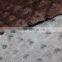 minky dot fabric bonded with TC fabric