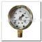 High quality bottom connection forged brass manometer