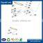 Printing clear round foil price jewelry label