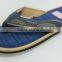 good quality leather men promotional customized slippers