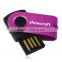 Mini swivel usb flash drive with waterproof grade A chip