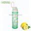 fashion glass water bottle with unique fruit infuser and food grade silicone sleeve