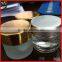 Personal Care Container Different Size Available Round 80ml Size Cosmetic Glass Cream Jar With Lid