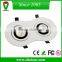 2x7W 360 degree adjustable cob led down light