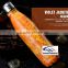 LFGB FDA Single Wall Stainless Steel Water Bottle with Carry Loop, Drinking Bottle, Sport Bottle