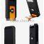portable mobile power bank can be hang on cable or bottle