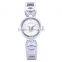OEM custom you own logo golden wrist watches alloy bracelet watch