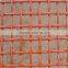 plain woven ss 304 stainless steel crimped wire mesh with 25mm hole